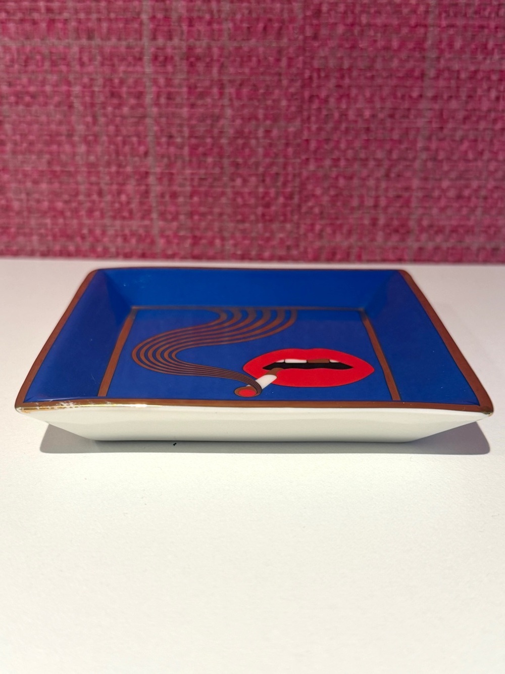 Jonathan Adler Full Dose Trinket Tray 4.5x4.5 - Picture 2 of 4